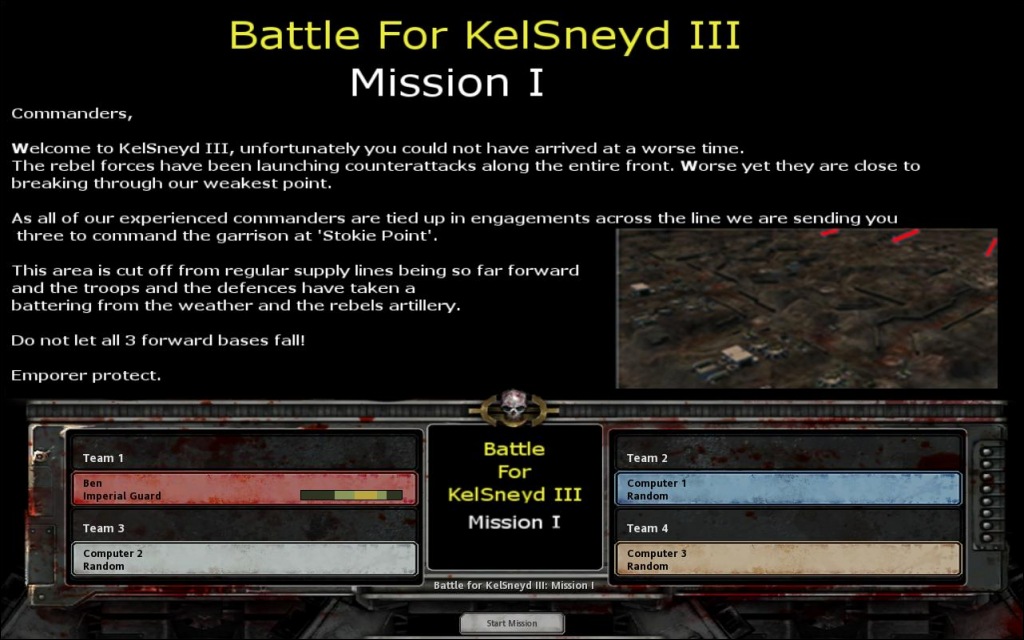Battle For KelSneyd III: Mission I